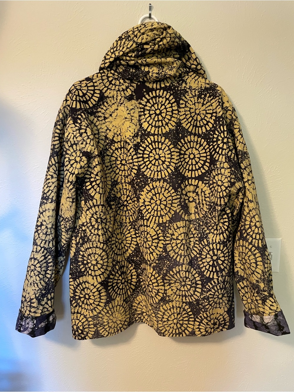 Reversible Handmade Wild Print Bohemian Streetwear Festival Jacket Size L/XL - Picture 8 of 9